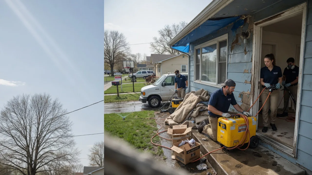 Basement Flood Cleanup in Banner, MS near me